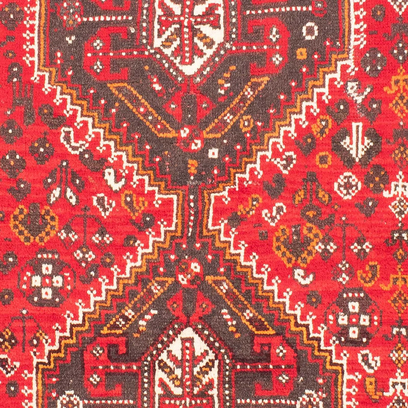 Tapis persan - Nomadic - 160 x 112 cm - rouge foncé
