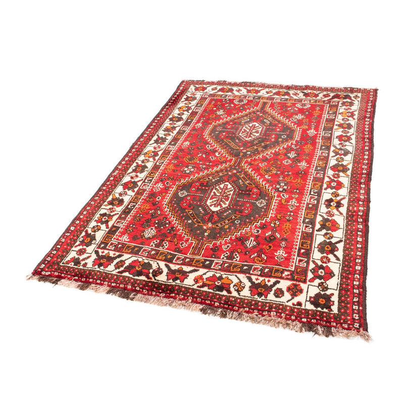 Tapis persan - Nomadic - 160 x 112 cm - rouge foncé
