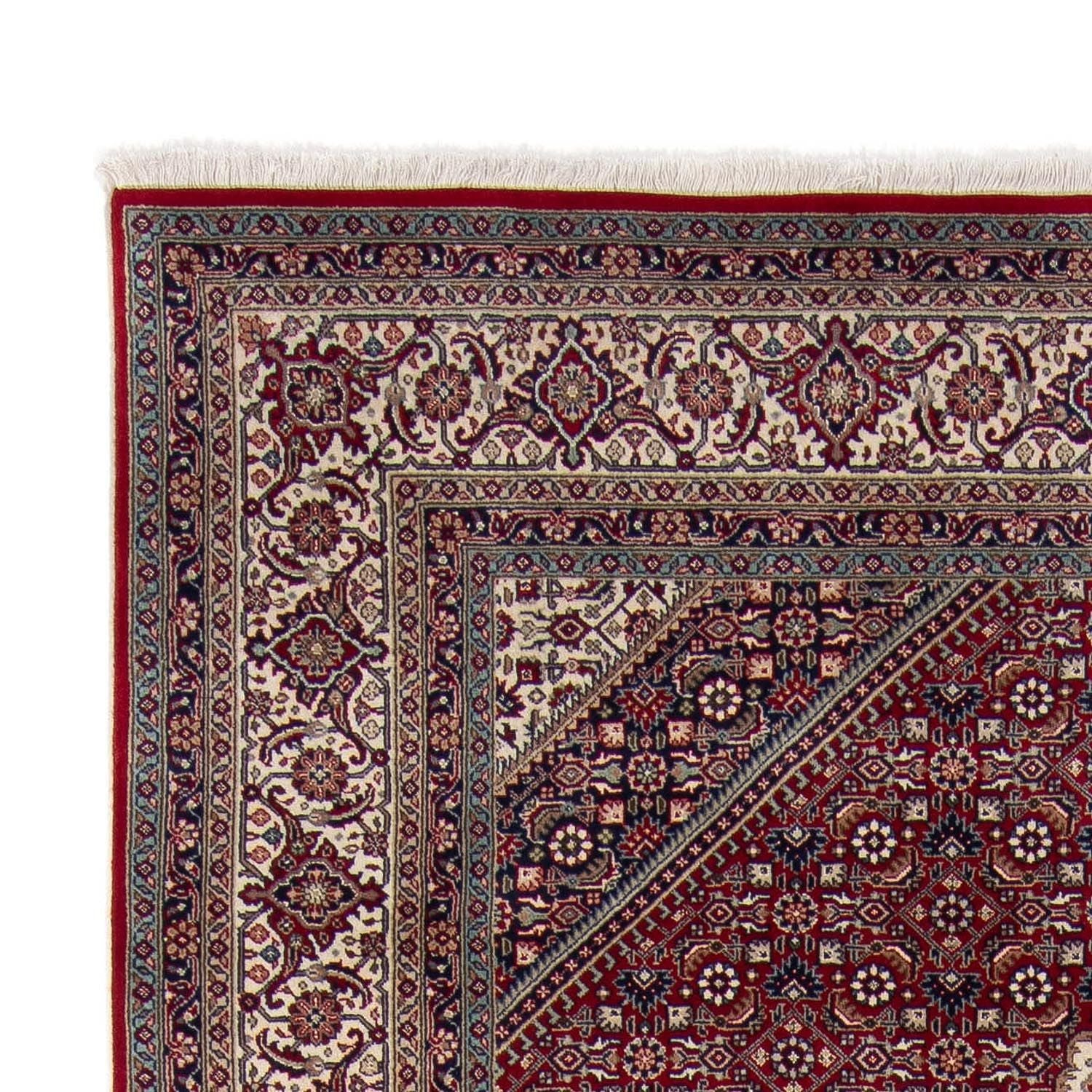 Tapis persan - Bidjar - 297 x 202 cm - rouge foncé