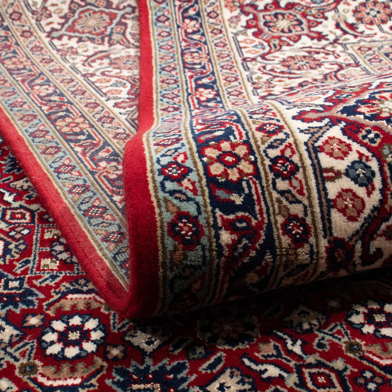 Tapis persan - Bidjar - 297 x 202 cm - rouge foncé