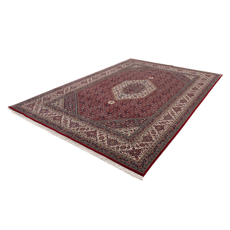 Tapis persan - Bidjar - 297 x 202 cm - rouge foncé