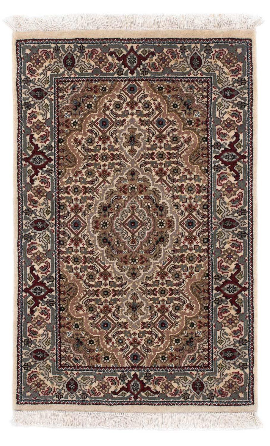 Tapis persan - Tabriz - 90 x 60 cm - marron clair