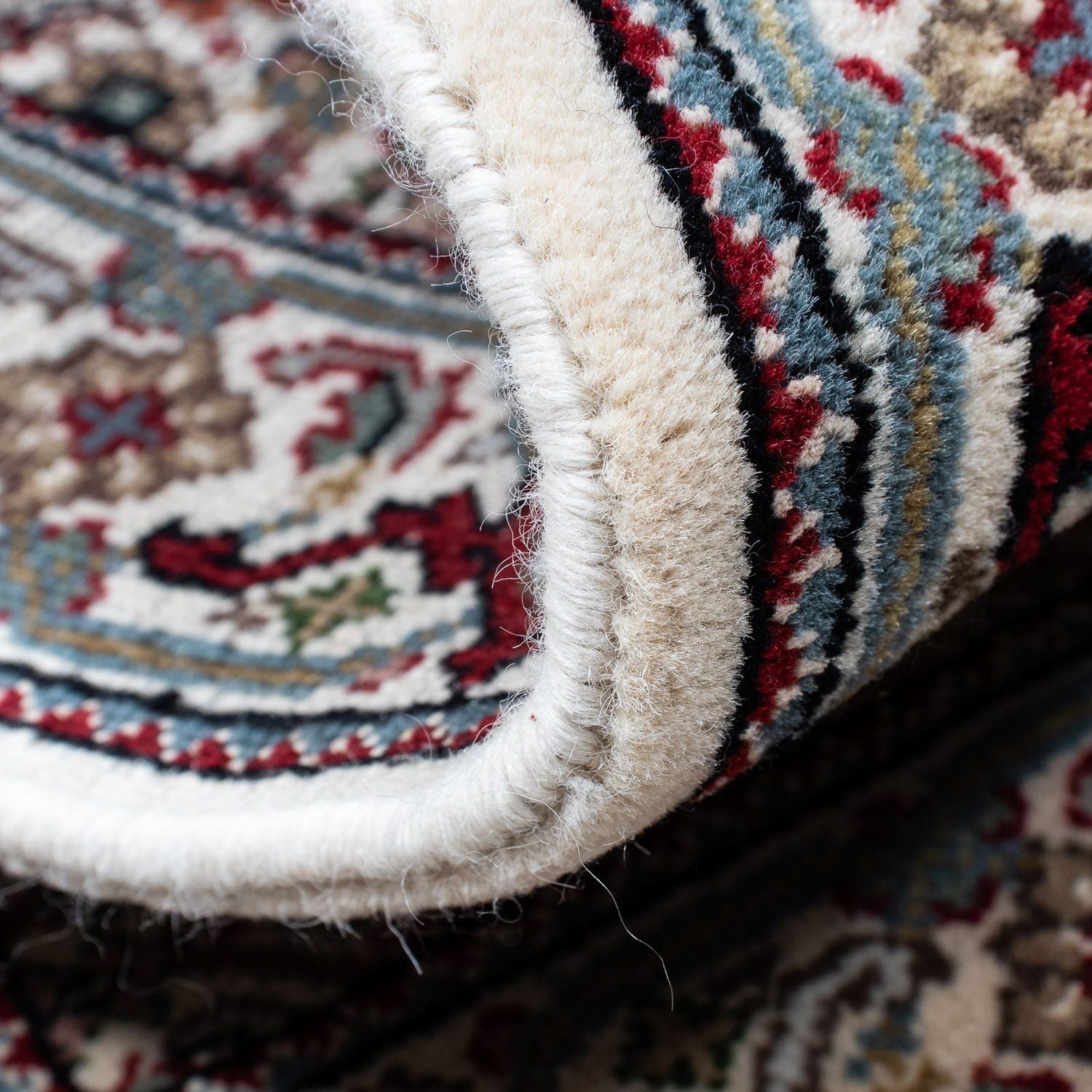 Tapis persan - Tabriz - 90 x 60 cm - marron clair