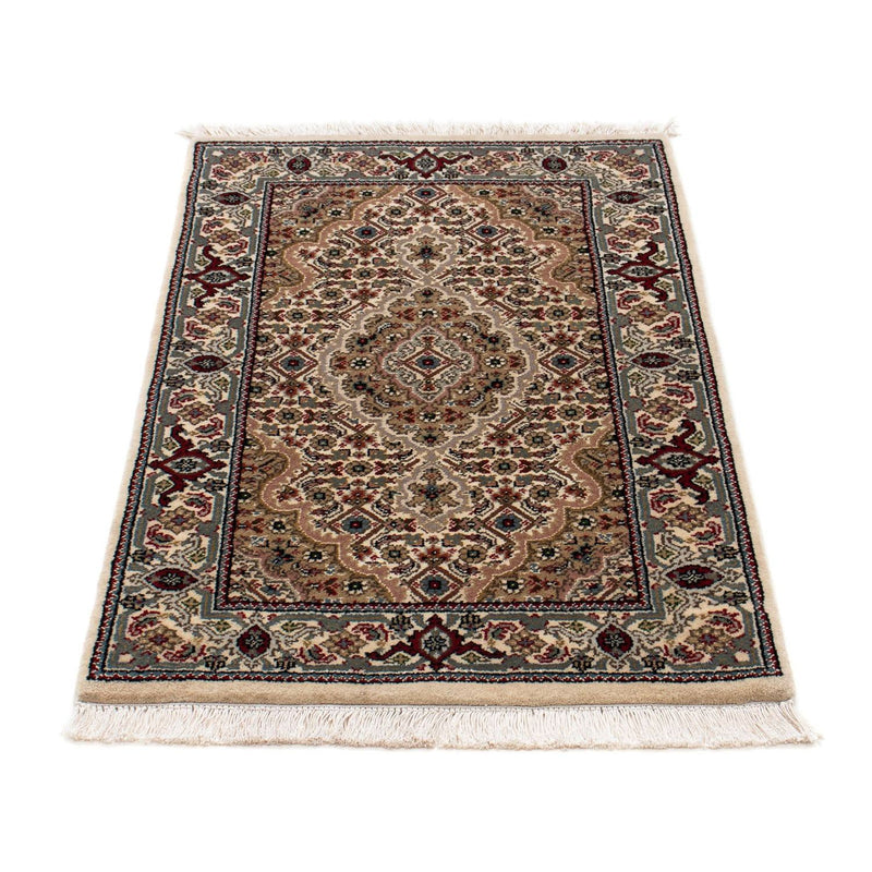 Tapis persan - Tabriz - 90 x 60 cm - marron clair