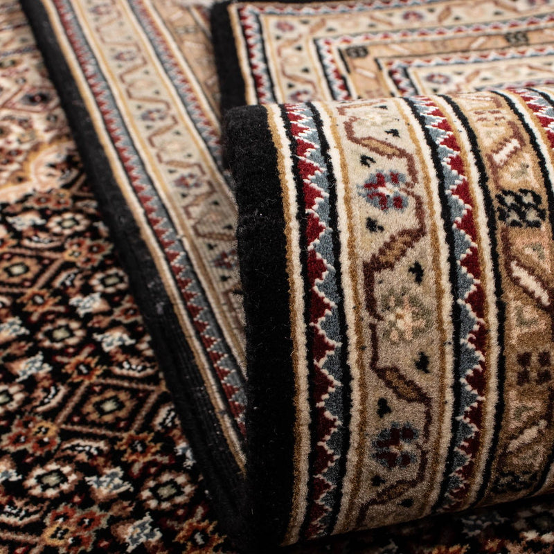 Tapis persan - Tabriz - 252 x 251 cm - bleu foncé