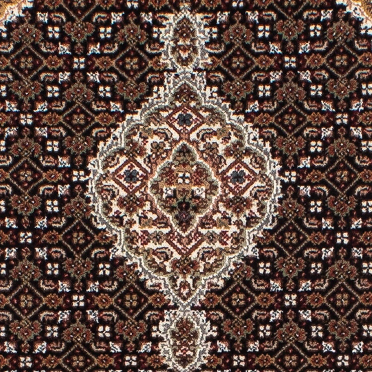 Tapis de couloir Tapis persan - Tabriz - 196 x 73 cm - bleu foncé