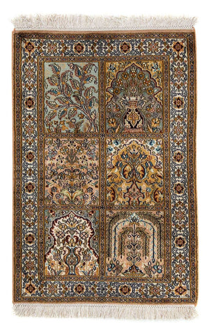 Tapis persan - Classique - 90 x 59 cm - multicolore