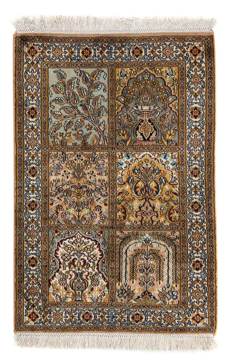 Tapis persan - Classique - 90 x 59 cm - multicolore