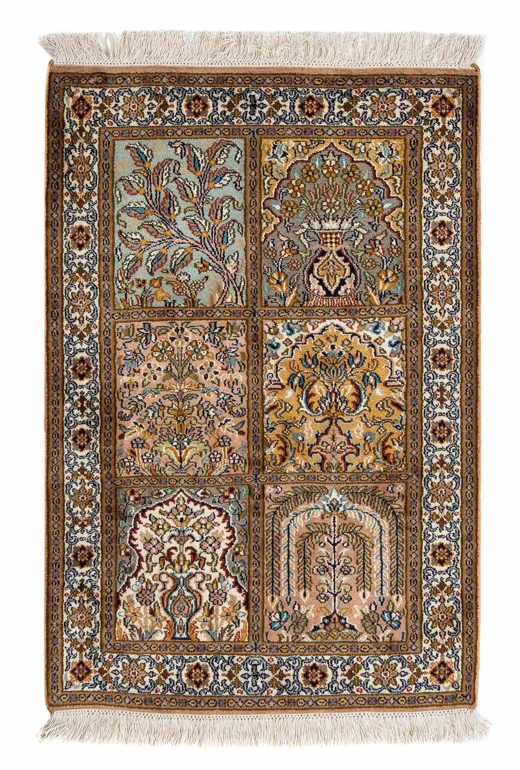 Tapis persan - Classique - 92 x 62 cm - multicolore