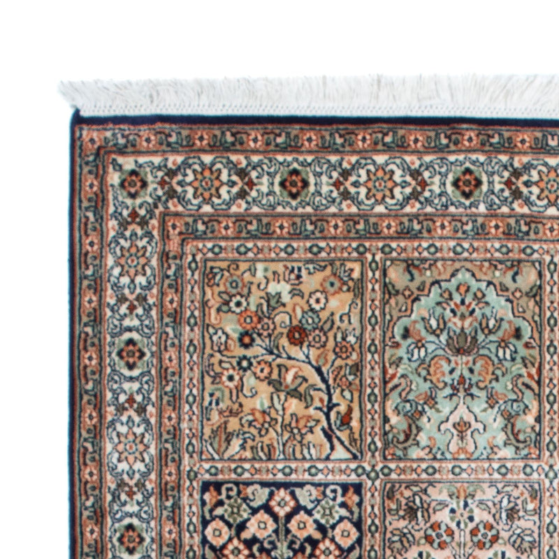 Tapis en soie - Soie du Cachemire - 152 x 94 cm - multicolore