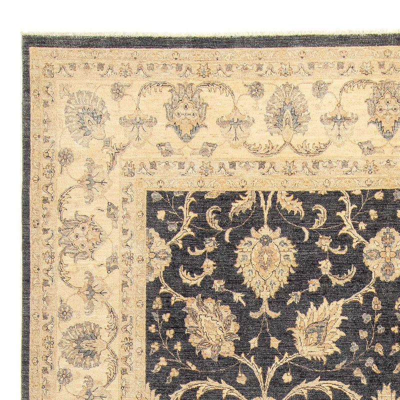 Tapis Ziegler - Moderne - 380 x 303 cm - marron foncé