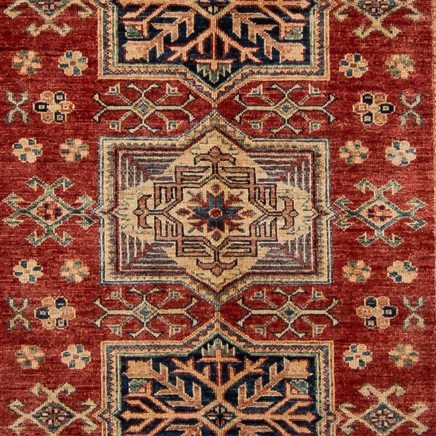 Tapis Ziegler - Kazak - 312 x 158 cm - rouge foncé