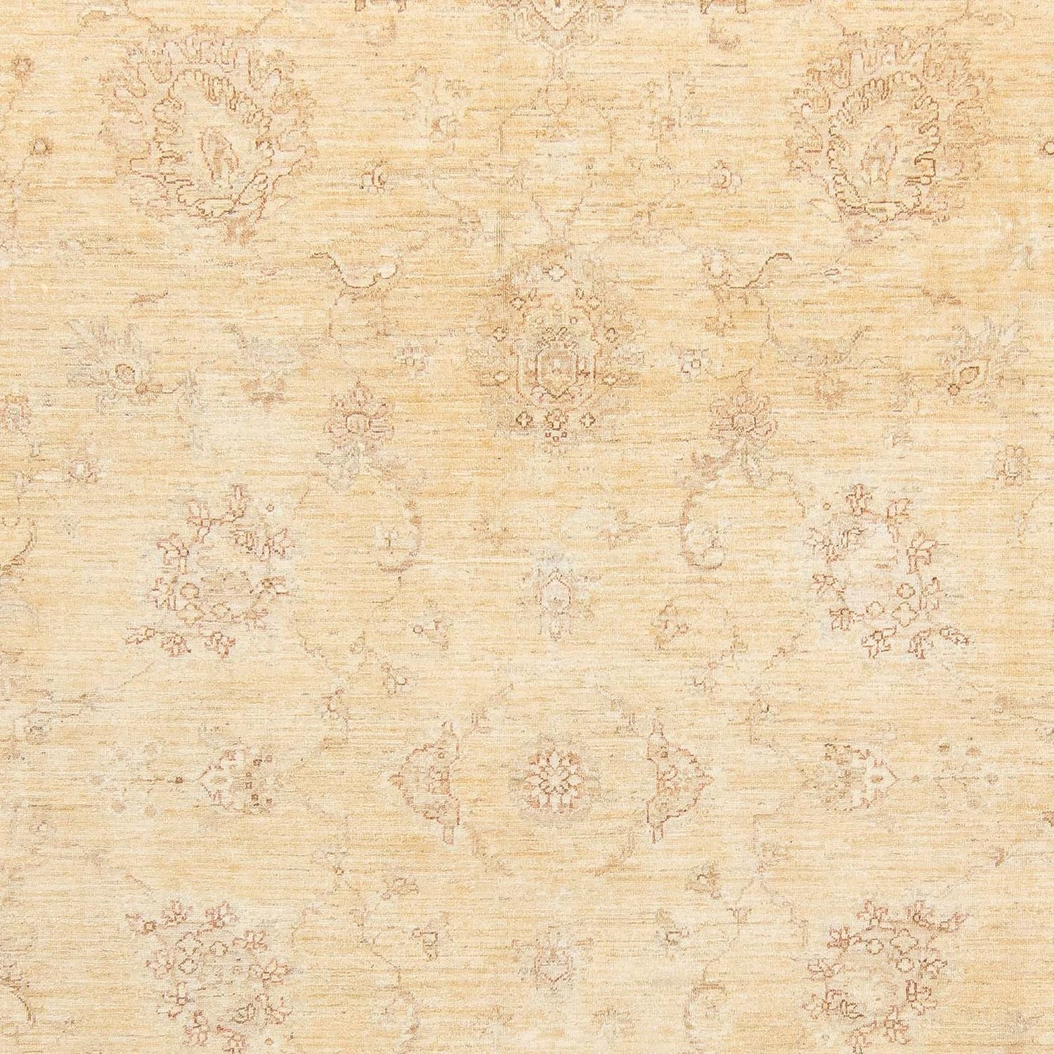 Tapis persan - Nomadic carré  - 208 x 200 cm - beige