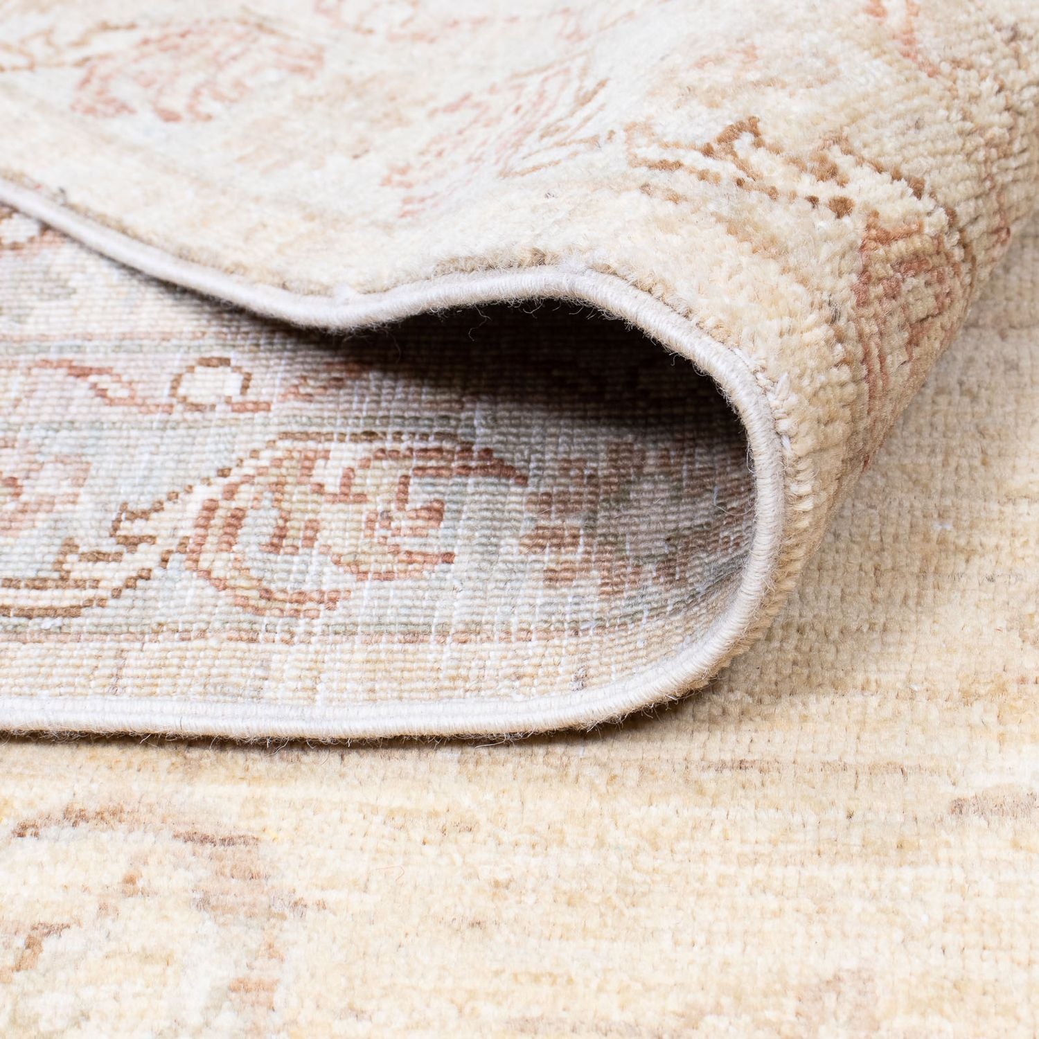 Tapis persan - Nomadic carré  - 208 x 200 cm - beige