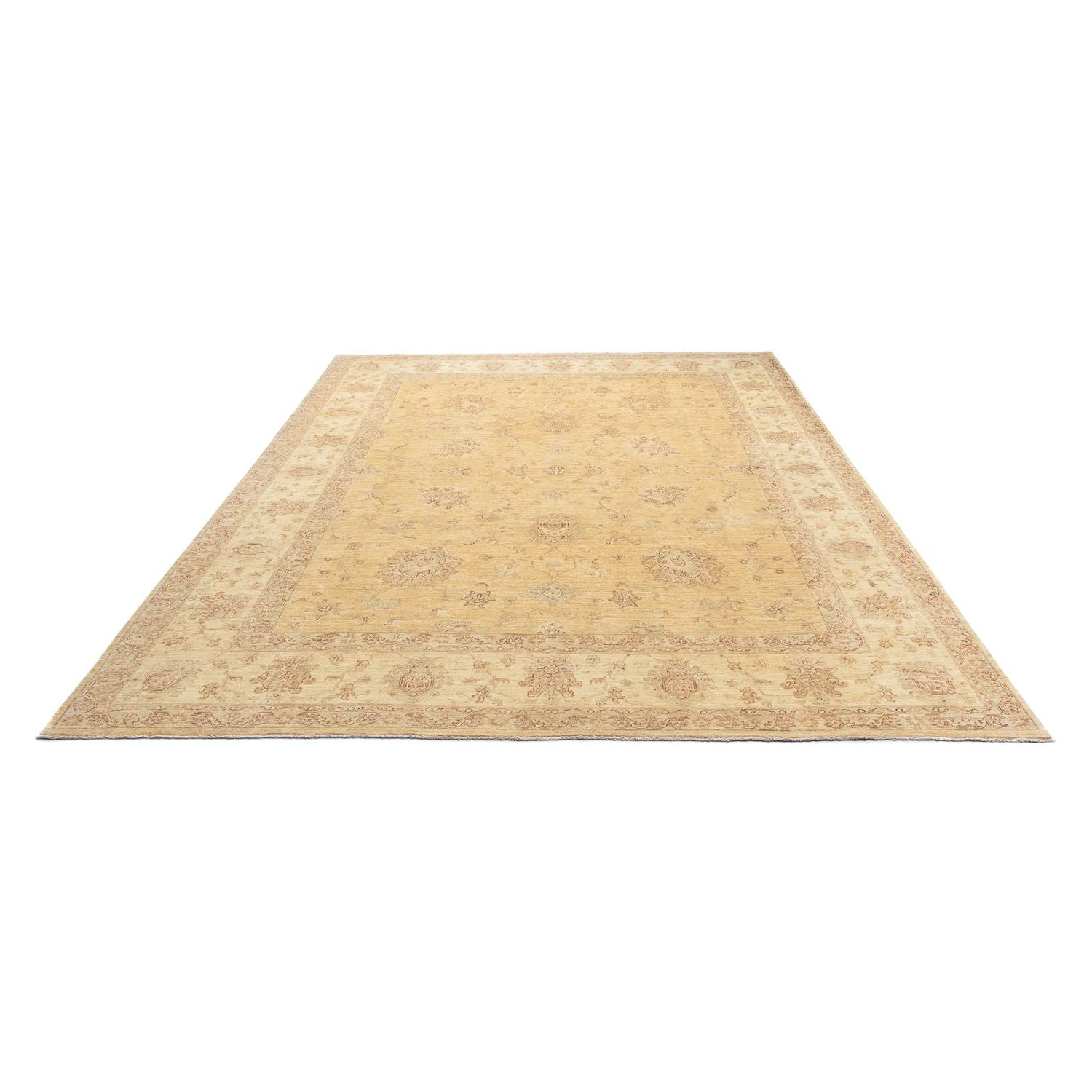 Tapis persan - Nomadic carré  - 208 x 200 cm - beige