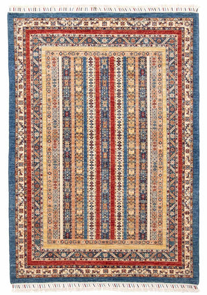 Tapis Ziegler - 220 x 153 cm - bleu