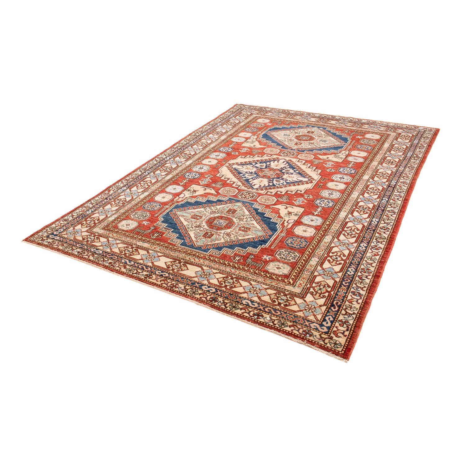 Tapis Ziegler - Kazak - 242 x 167 cm - rouge foncé