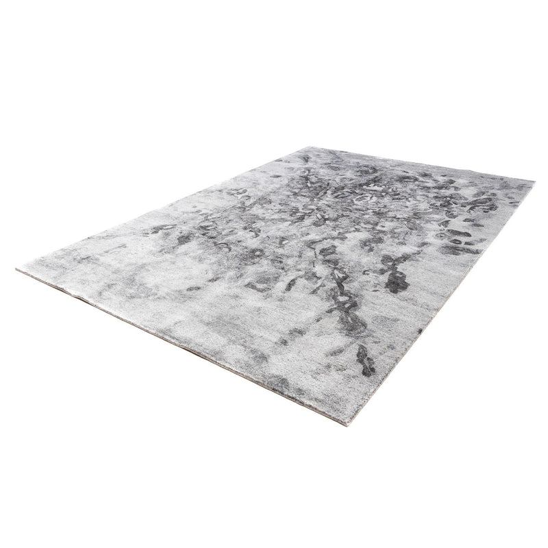 Tapis design - 300 x 200 cm - argent