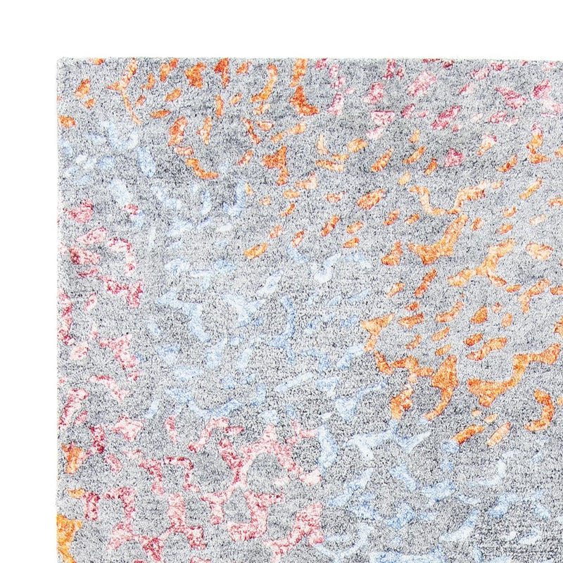 Designer Teppich 200 x 140 cm - hellblau
