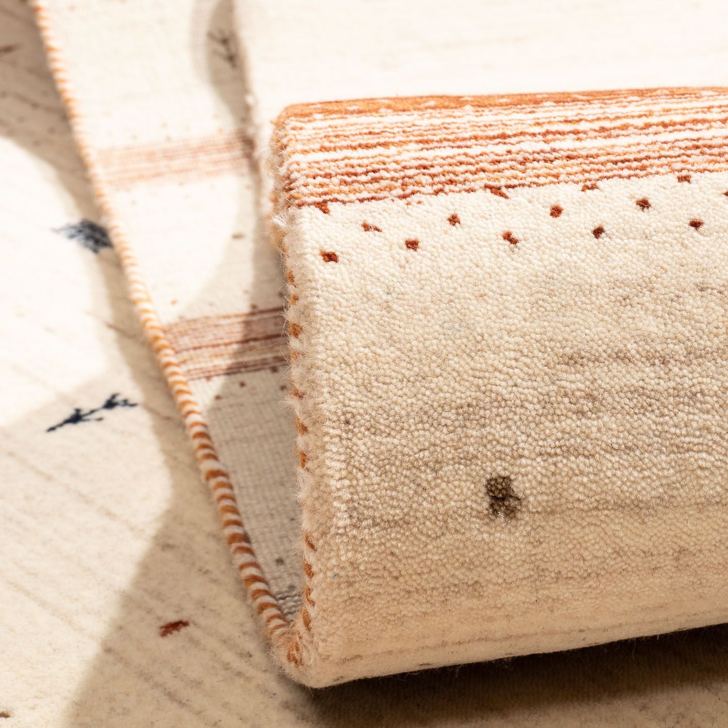 Tapis Gabbeh - Loribaft Persan - 304 x 206 cm - beige