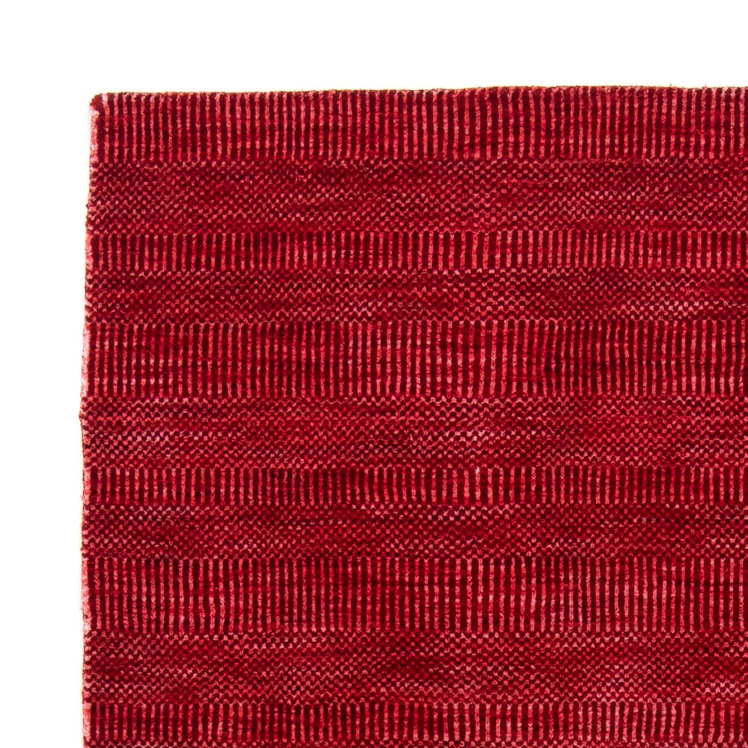 Tapis design - 182 x 132 cm - rouge