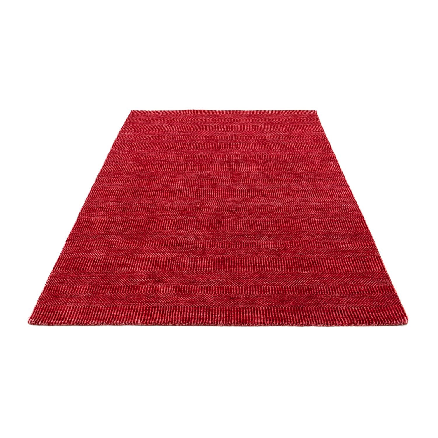 Tapis design - 182 x 132 cm - rouge