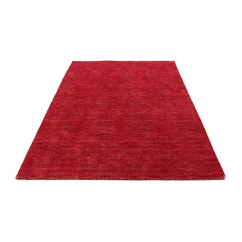 Tapis design - 182 x 132 cm - rouge