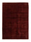 Tapis design - 182 x 131 cm - rouge
