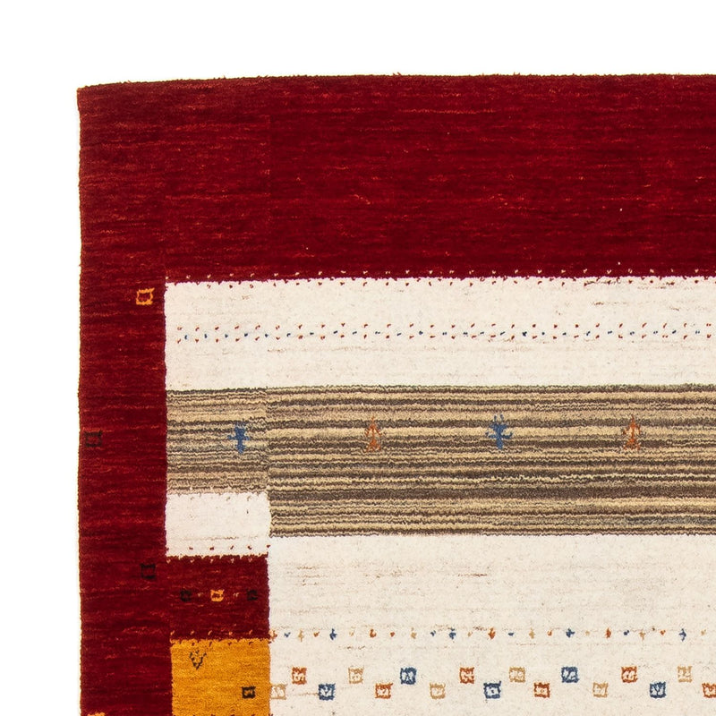 Tapis Gabbeh - Loribaft Persan - 205 x 142 cm - marron foncé