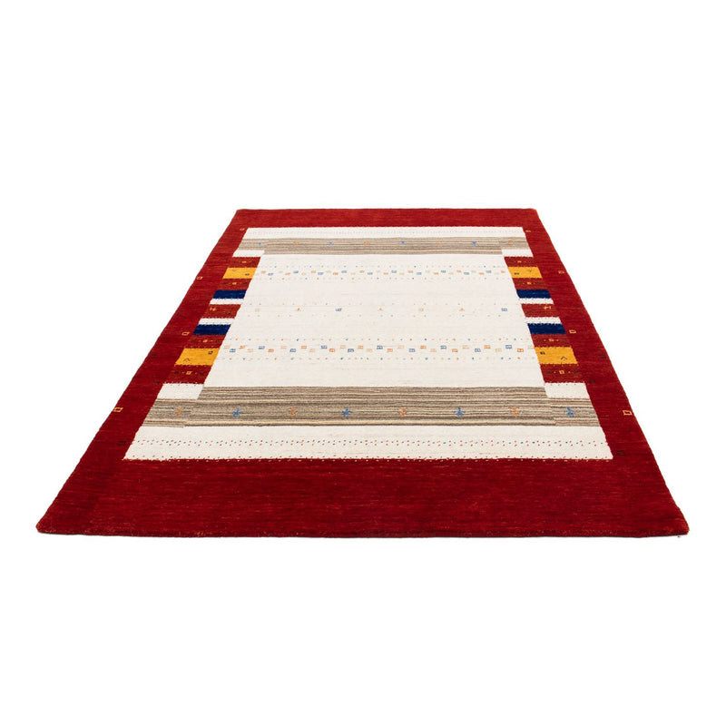 Tapis Gabbeh - Loribaft Persan - 205 x 142 cm - marron foncé