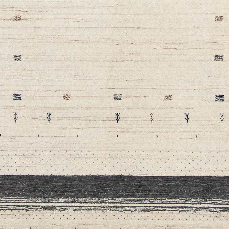 Tapis Gabbeh - Loribaft Persan - 245 x 169 cm - beige
