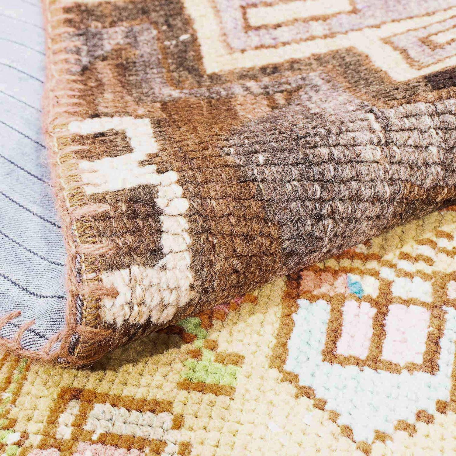 Tapis patchwork - 241 x 173 cm - multicolore