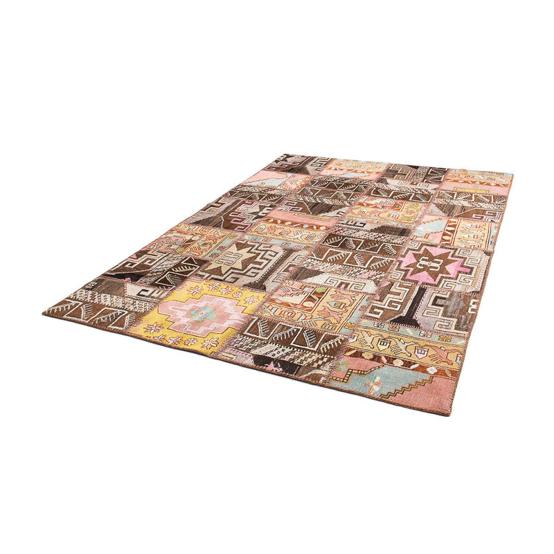 Tapis patchwork - 241 x 173 cm - multicolore