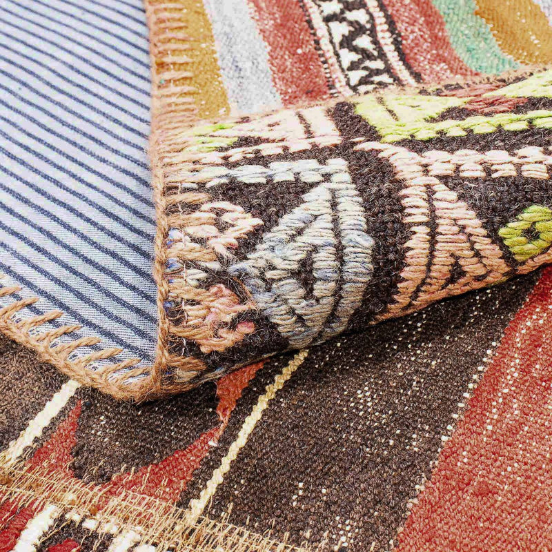Tapis patchwork - 239 x 169 cm - multicolore