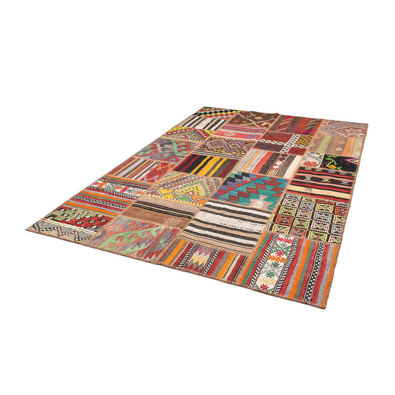 Tapis patchwork - 239 x 169 cm - multicolore