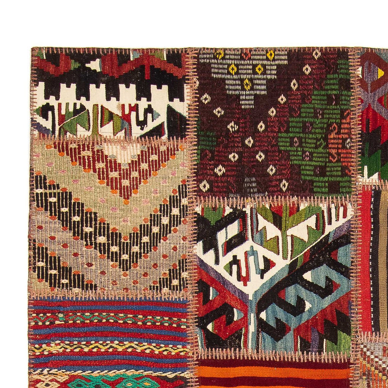 Patchwork Teppich 238 x 168 cm