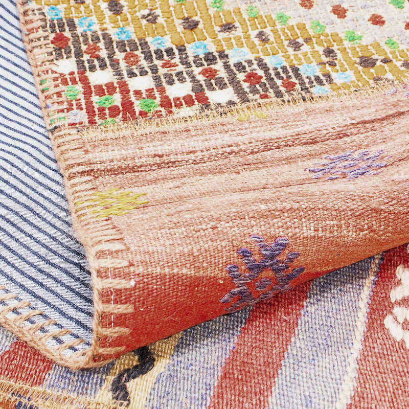 Tapis patchwork - 240 x 170 cm - multicolore