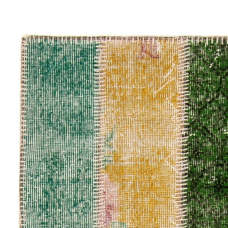 Tapis de couloir Tapis patchwork - 202 x 80 cm - multicolore