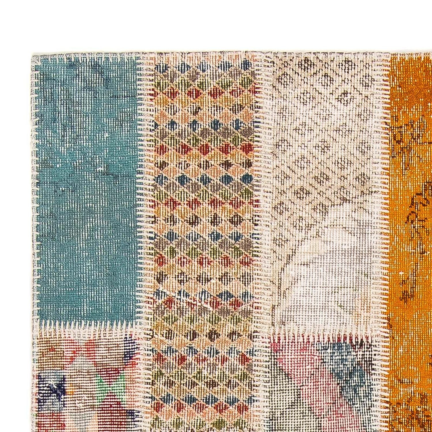 Tapis patchwork - 184 x 120 cm - multicolore