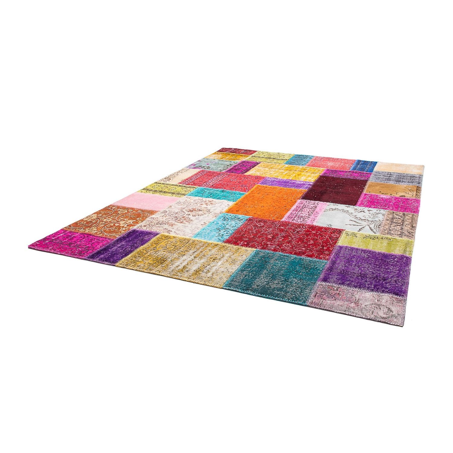 Tapis patchwork - 300 x 250 cm - multicolore