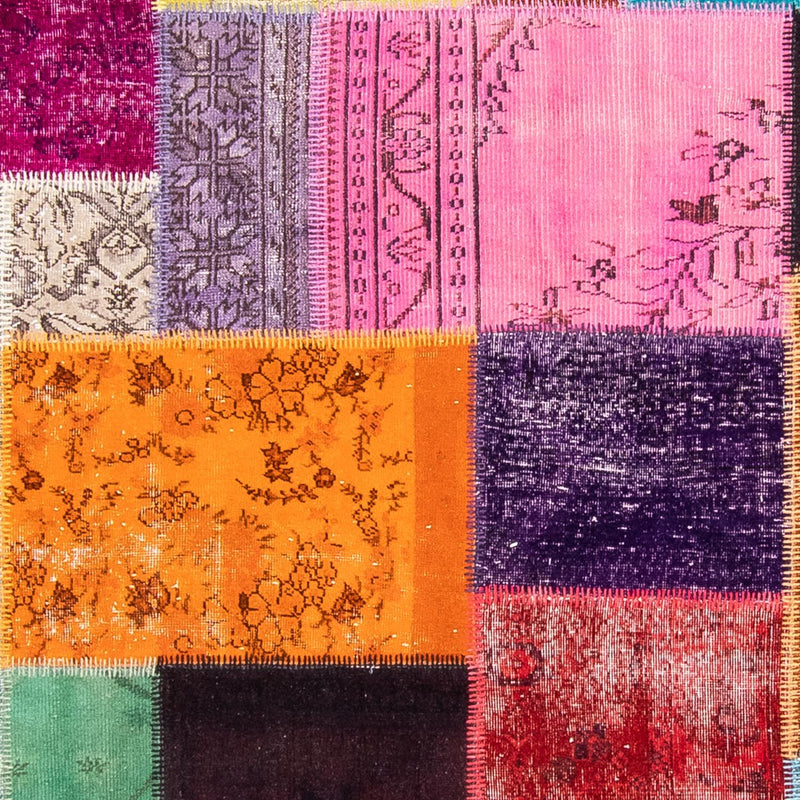 Tapis patchwork - 365 x 275 cm - multicolore