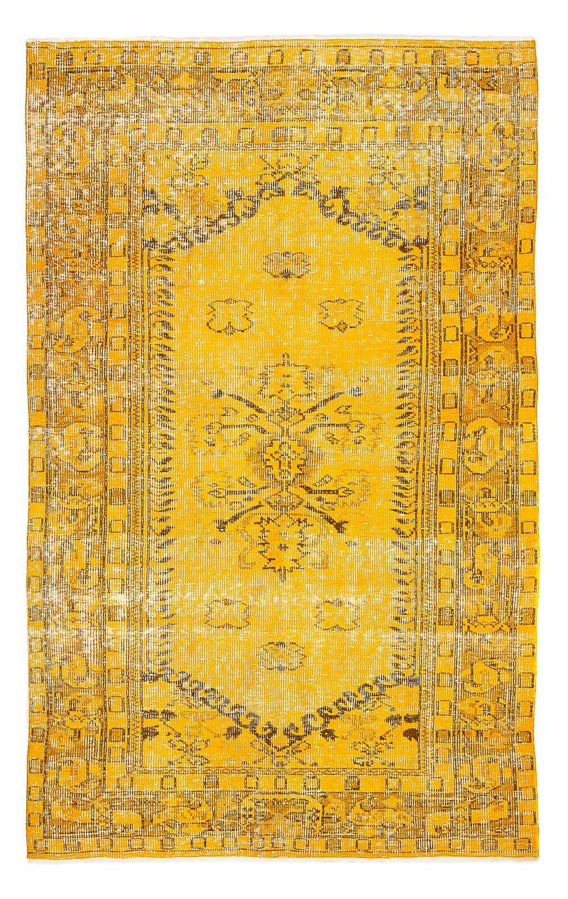 Tapis vintage - 269 x 165 cm - or