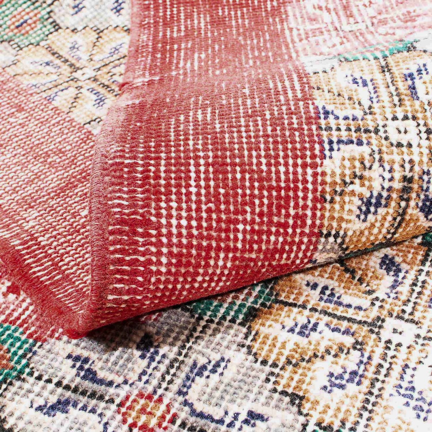 Tapis vintage - 205 x 120 cm - beige