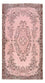 Tapis vintage - 217 x 118 cm - rose