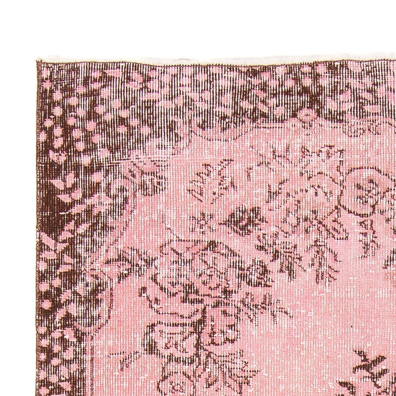 Tapis vintage - 217 x 118 cm - rose