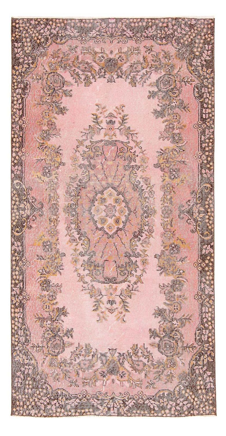 Tapis de couloir Tapis vintage - 210 x 114 cm - rose