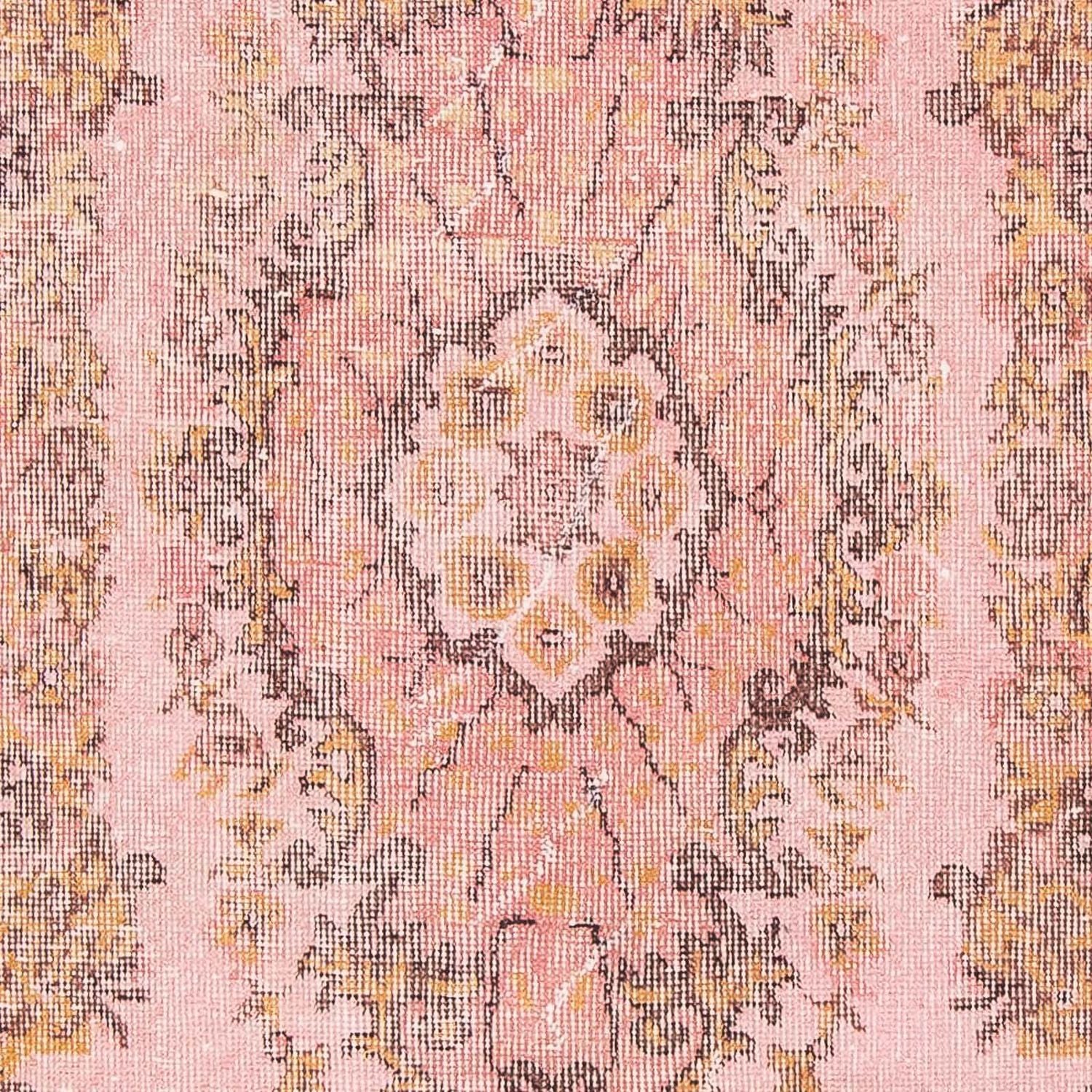 Tapis de couloir Tapis vintage - 210 x 114 cm - rose