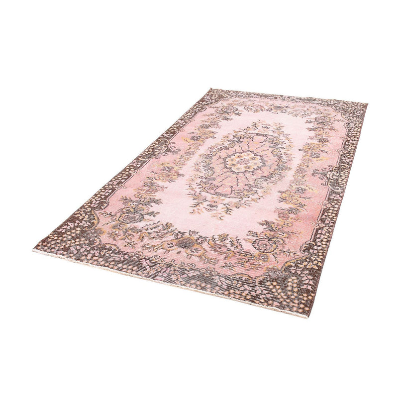 Tapis de couloir Tapis vintage - 210 x 114 cm - rose