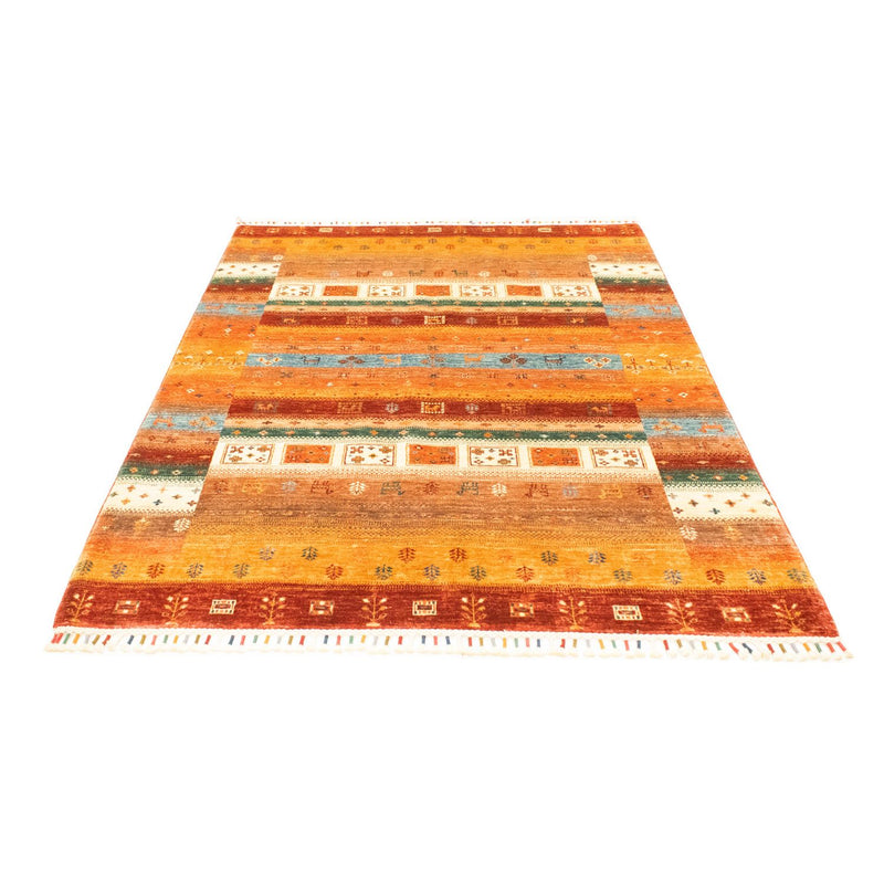 Tapis Gabbeh - Loribaft Persan - 200 x 150 cm - multicolore