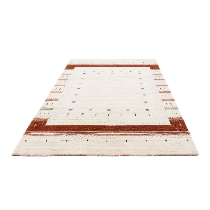 Tapis Gabbeh - Loribaft Persan - 201 x 146 cm - beige